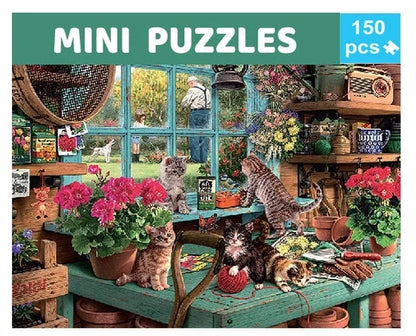 Tube de puzzle de 150 pièces Santa Secret