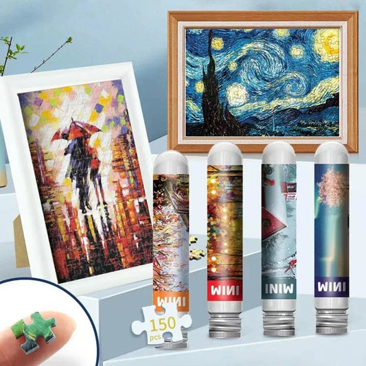 Tube de puzzle de 150 pièces Santa Secret