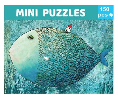 Tube de puzzle de 150 pièces Santa Secret