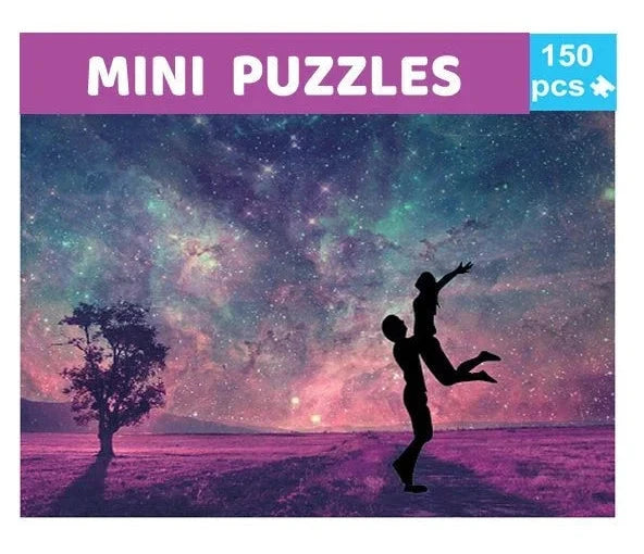 Tube de puzzle de 150 pièces Santa Secret