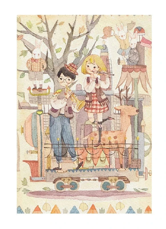 Tube de puzzle de 150 pièces Santa Secret